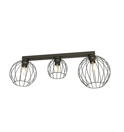 Nest 3 Svart taklampa - Ø24 cm, E27, 230V, utan ljuskälla