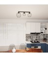 Nest 3 Svart taklampa - Ø24 cm, E27, 230V, utan ljuskälla