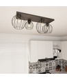 Nest 4 Svart taklampa - Ø24 cm, E27, 230V, utan ljuskälla