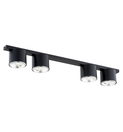 Nano 4 Svart taklampa - GU10 AR111, 230V, utan ljuskälla