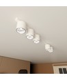 Nano 5 Vit taklampa - GU10 AR111, 230V, utan ljuskälla