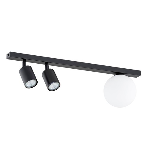 Baster 3 Svart taklampa - Ø14 cm, GU10 & E14, 230V, utan ljuskälla