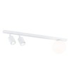 Baster 3 Vit taklampa - Ø14 cm, GU10 & E14, 230V, utan ljuskälla
