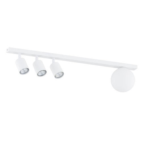 Baster 4 Vit taklampa - Ø14 cm, GU10 & E14, 230V, utan ljuskälla