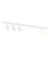 Baster 4 Vit taklampa - Ø14 cm, GU10 & E14, 230V, utan ljuskälla