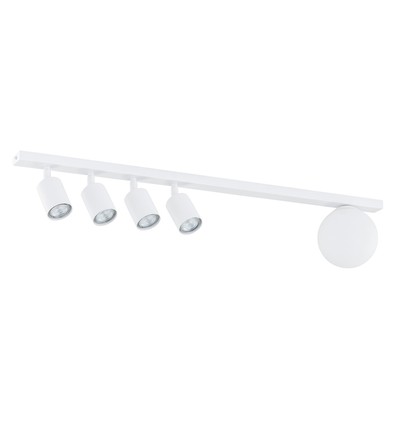 Baster 5 Vit taklampa - Ø14 cm, GU10 & E14, 230V, utan ljuskälla