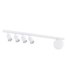 Baster 5 Vit taklampa - Ø14 cm, GU10 & E14, 230V, utan ljuskälla