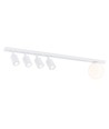 Baster 5 Vit taklampa - Ø14 cm, GU10 & E14, 230V, utan ljuskälla