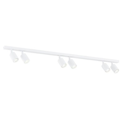 Flash 6 Vit taklampa - GU10, 230V, utan ljuskälla