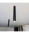 Tecno 1L Svart taklampa - GU10, 230V, utan ljuskälla