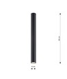 Tecno 1XL Svart taklampa - GU10, 230V, utan ljuskälla
