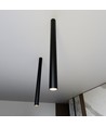 Tecno 1XXL Svart taklampa - GU10, 230V, utan ljuskälla