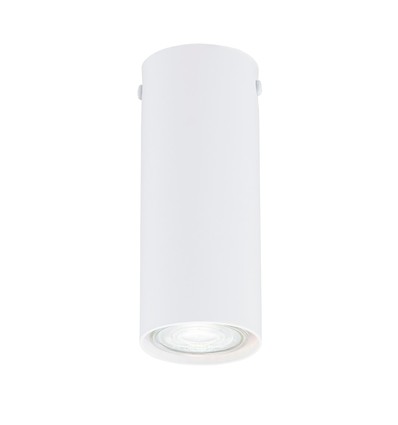 Tecno 1S Vit taklampa - GU10, 230V, utan ljuskälla