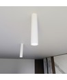 Tecno 1M Vit taklampa - GU10, 230V, utan ljuskälla