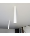 Tecno 1L Vit taklampa - GU10, 230V, utan ljuskälla
