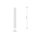 Tecno 1L Vit taklampa - GU10, 230V, utan ljuskälla