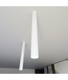 Tecno 1XL Vit taklampa - GU10, 230V, utan ljuskälla