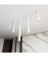 Tecno 1XL Vit taklampa - GU10, 230V, utan ljuskälla