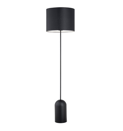 Aspen LP1 Svart/Vit golvlampa - Ø35 cm, E27, 230V, utan ljuskälla
