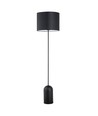 Aspen LP1 Svart/Vit golvlampa - Ø35 cm, E27, 230V, utan ljuskälla