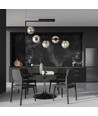 Soma 5 Svart/Grafit taklampa - Ø14 cm, E14, 230V, utan ljuskälla
