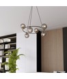 Azura 6 Svart/Grafit pendellampa - Ø14 cm, E14, 230V, utan ljuskälla