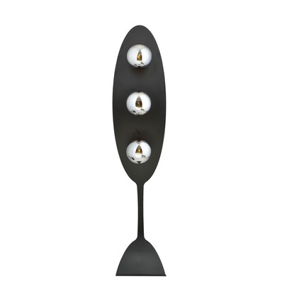 Aura LP3 Svart/Grafit golvlampa - Ø14 cm, E14, 230V, utan ljuskälla