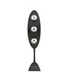Aura LP3 Svart/Grafit golvlampa - Ø14 cm, E14, 230V, utan ljuskälla