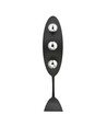 Aura LP3 Svart/Grafit golvlampa - Ø14 cm, E14, 230V, utan ljuskälla
