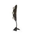Aura LP3 Svart/Grafit golvlampa - Ø14 cm, E14, 230V, utan ljuskälla