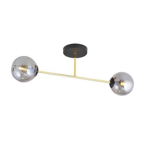 Magnum 2 Svart/Grafit taklampa - Ø14 cm, E14, 230V, utan ljuskälla