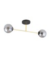 Magnum 2 Svart/Grafit taklampa - Ø14 cm, E14, 230V, utan ljuskälla