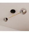 Magnum 2 Svart/Grafit taklampa - Ø14 cm, E14, 230V, utan ljuskälla