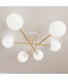 Magnum 6 Vit/Opal taklampa - Ø14 cm, E14, 230V, utan ljuskälla