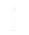 Bari Lp Vit golvlampa - Ø14 cm, E14, 230V, utan ljuskälla
