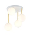 Dolce 4 Vit/Opal taklampa - Ø14 cm, E14, 230V, utan ljuskälla