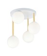 Dolce 4 Vit/Opal taklampa - Ø14 cm, E14, 230V, utan ljuskälla