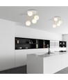 Dolce 4 Vit/Opal taklampa - Ø14 cm, E14, 230V, utan ljuskälla