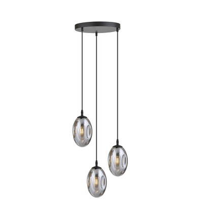 Astral 3 Svart Premium Grafit pendellampa - Ø12 cm, E14, 230V, utan ljuskälla