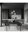Astral 4 Svart Premium Grafit pendellampa - Ø12 cm, E14, 230V, utan ljuskälla