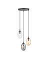 Astral 3 Svart Premium Mix pendellampa - Ø12 cm, E14, 230V, utan ljuskälla