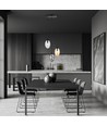 Astral 3 Svart Premium Mix pendellampa - Ø12 cm, E14, 230V, utan ljuskälla
