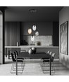 Astral 4 Svart Premium Mix pendellampa - Ø12 cm, E14, 230V, utan ljuskälla