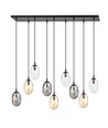 Astral 9 Svart Mix taklampa - Ø12 cm, E14, 230V, utan ljuskälla
