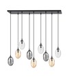 Astral 9 Svart Mix taklampa - Ø12 cm, E14, 230V, utan ljuskälla