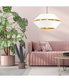 Piano 1 Vit/Guld pendellampa - Ø42 cm, E27, 230V, utan ljuskälla