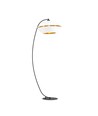 Piano Lp Vit/Guld golvlampa - Ø42 cm, E27, 230V, utan ljuskälla