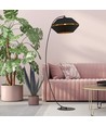 Piano LP Svart/Guld golvlampa - Ø42 cm, E27, 230V, utan ljuskälla