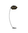 Malia Lp Svart/Guld golvlampa - Ø42 cm, E27, 230V, utan ljuskälla