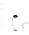 Malia Lp Svart/Guld golvlampa - Ø42 cm, E27, 230V, utan ljuskälla